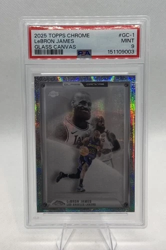 2025 Topps Chrome LeBron James Base (PSA 9)