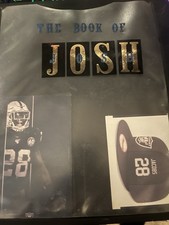 Josh Jacobs Rookie & Insert Football Card Lot Panini Leaf Prizm Autograph