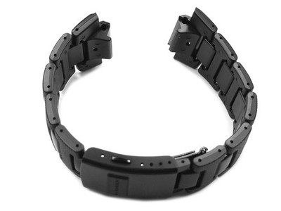 Uhrenarmband Casio für GW-M5610BC-1, Resin/Metall, Composite, schwarz