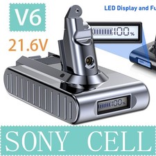 9500mAh Battery For Dyson V6 DC58 Animal DC59 DC61 SV03 SV04 SV09 With LED STYLE