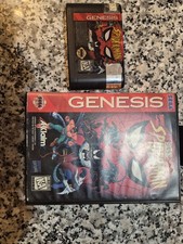 Spider-Man (Sega Genesis, 1994) Case & Cartridge - Tested