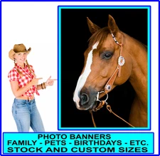 BIG PICTURE BANNERS - Your Favorite Pictures - Many Sizes-USA MADE-FAST DELIVERY