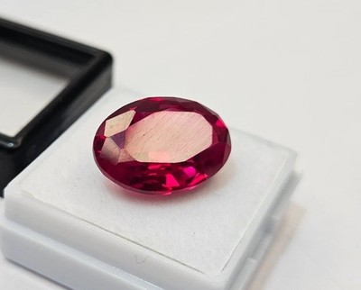 Ruby Oval Cut Mozambique Red Colour 11+ Ct Loose Gemstone For Ring Making