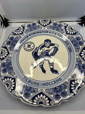 Delfter Delfter Teller 1995 Voorronde Europa Cup Eishockey Tilburg Holland