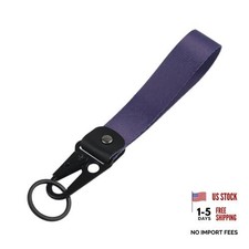 Purple Wristlet Strap for Keys - Cute Short Wristlet Keychain