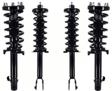 Front & Rear Complete Struts For Honda Crosstour 3.5L All Wheel Drive 12-2015