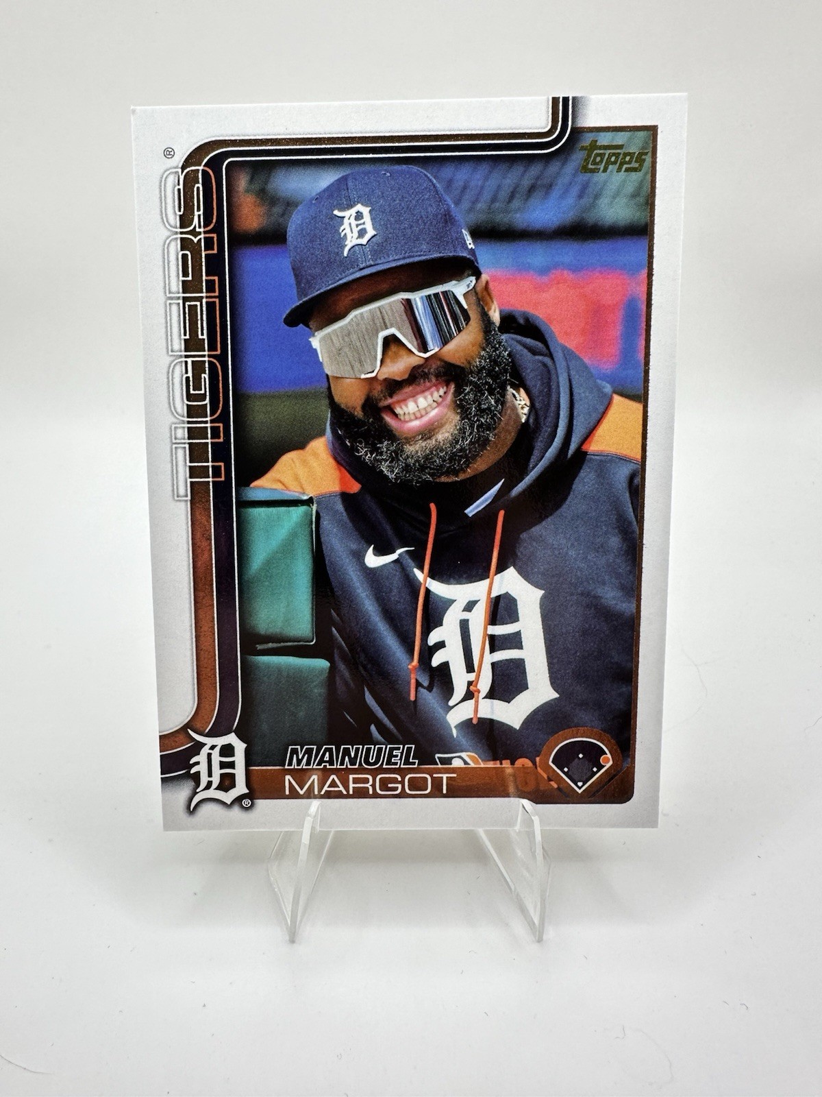 2025 Topps Update Series - Manny Margot #US42 Golden Mirror Image Variations