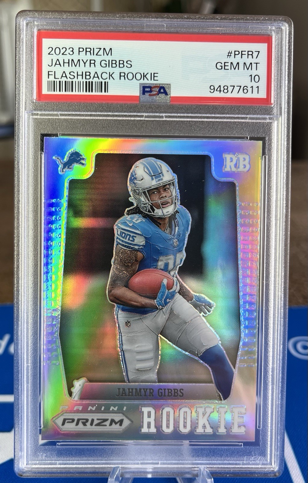 Jahmyr Gibbs Panini Prizm Flashback Rookie #PFR7 Base