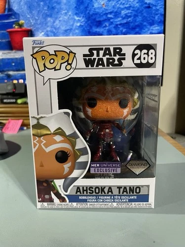 Funko Pop! Vinyl: Star Wars #268 Ahsoka Tano Diamond Her Universe Exclusive
