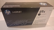 HP 49X Q5949X Black Hi Yield Toner Cartridge Genuine New No Box free ship