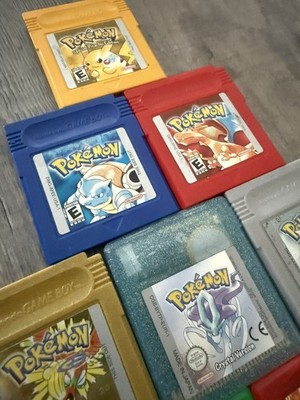 All Pokmon Gameboy & GBA Advance Authentic Games ((New Batteries)) All  Pictured | eBay