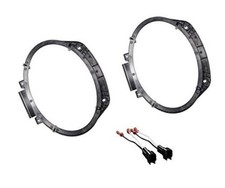 6x9 Front Door Speaker Install Adapter Mount Bracket Plates Speaker Wire
