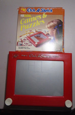 1980s Etch A Sketch Toy Vintage Original Ohio Art Works 505 W/ Games /Puzzles