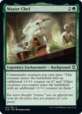 2022 Magic: The Gathering: CLB - Master Chef (#241, C, Near Mint)