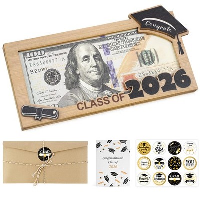 Graduation Money Holder 2026 for 6.7 inches x 1.2 x 4.3 inches, 3d 
