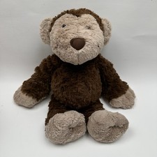 Jellycat Brown Rollo Monkey 9" Rare VHTF Plush