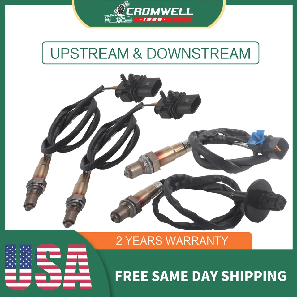 4PCS O2 Lambda Oxygen Sensors Upstream & Downstream For Kia Forte Koup 2014 2.0L - Image 3 of 4