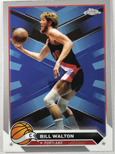 Bill Walton 2024 Topps Chrome Basketball Base Card #94
