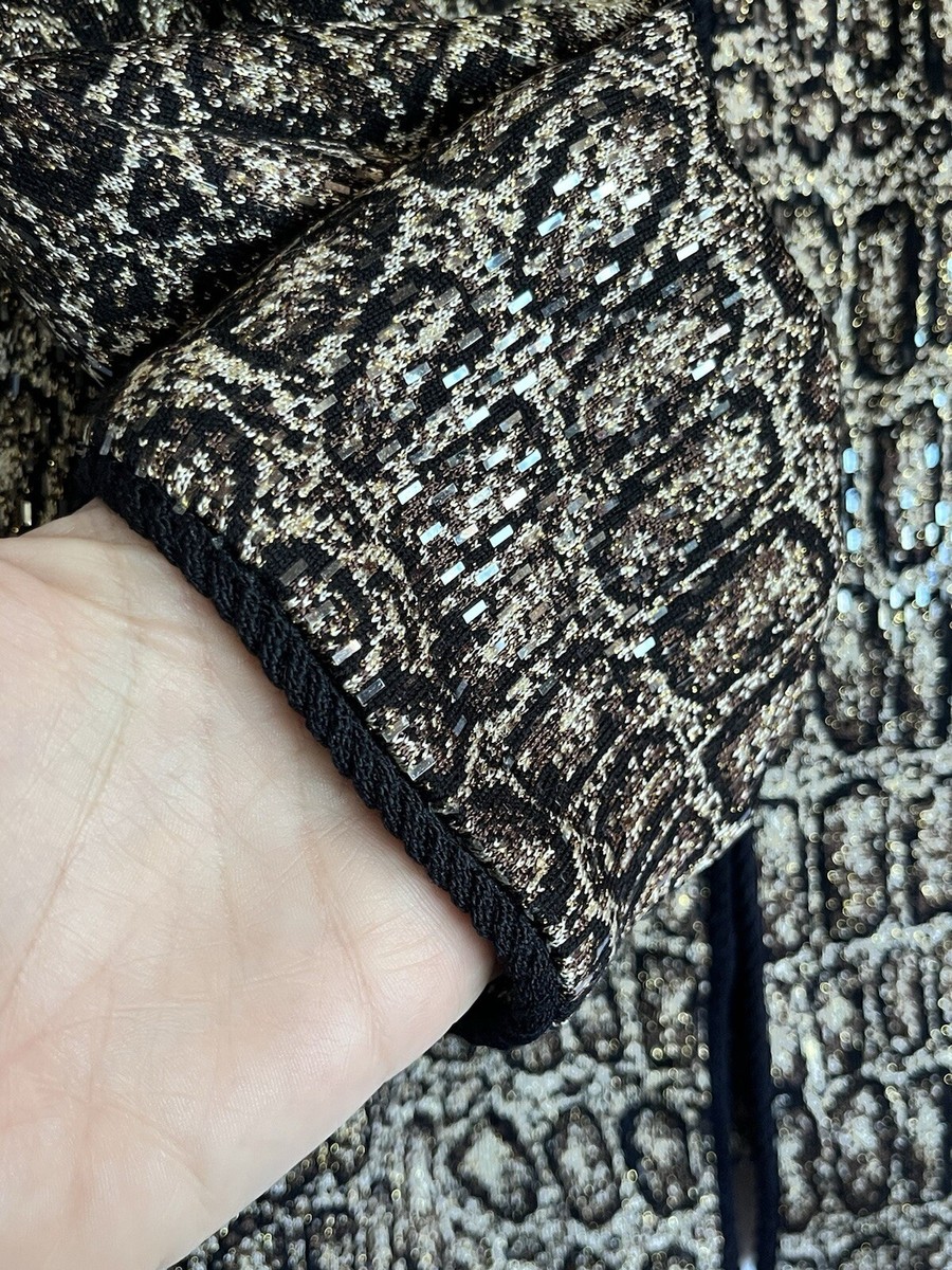 St. John Evening by Marie Gray Suit Jacket Sweater Paillette St. John Evening by Marie Gray Suit Jacket Sweater Paillette