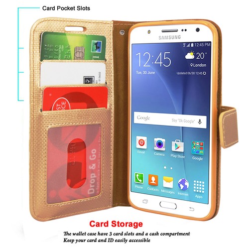 Case For Samsung J6 J3 J5 J4 Plus J2 J1 Shockproof Leather Wallet Phone Cover - Picture 104 of 145