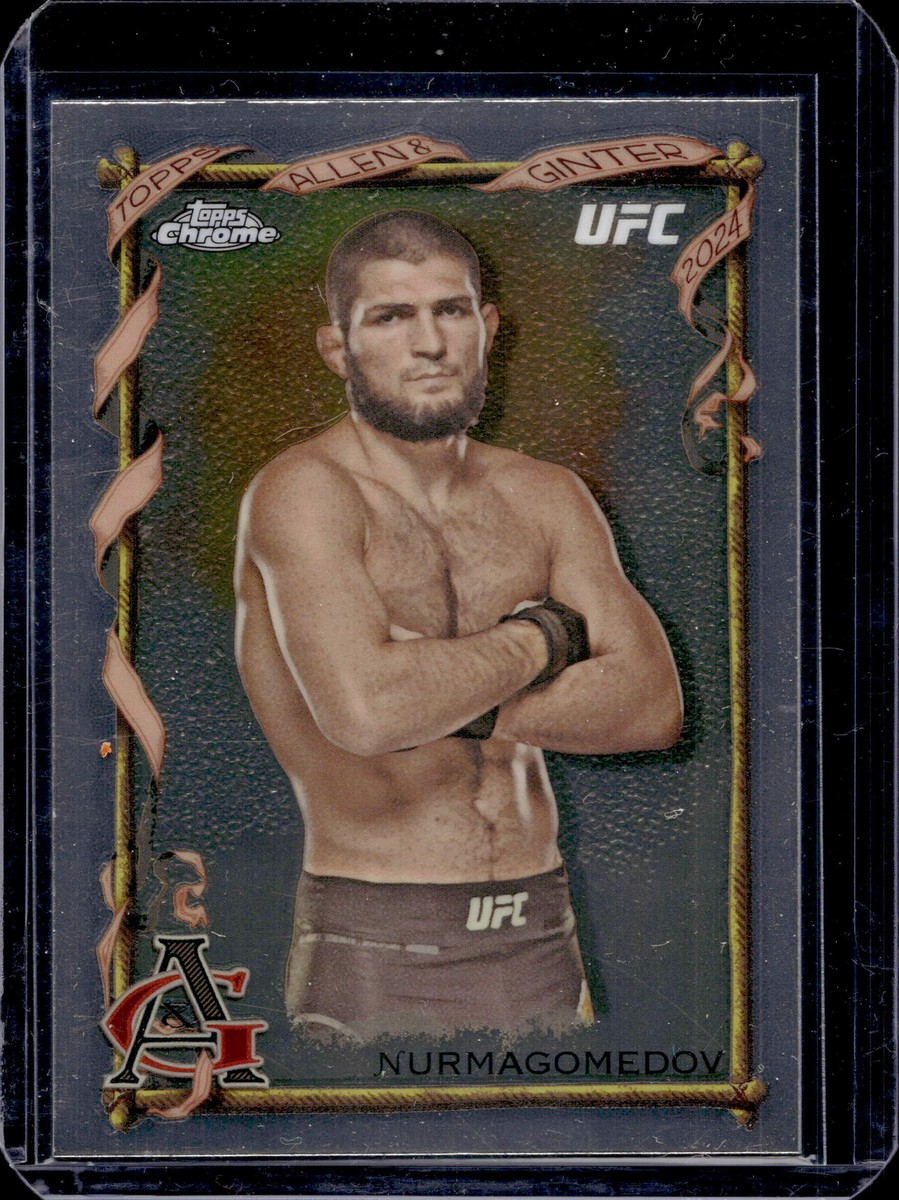 Buy 2024 Topps Chrome UFC Allen and Ginter Khabib Nurmagomedov