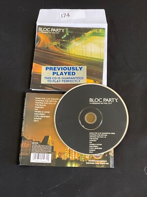 A Weekend in the City by Bloc Party CD, Feb-2007, No Case #I74