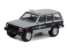Greenlight 1995 Jeep Cherokee North Carolina USA Metal Diecast Car Model 1/64