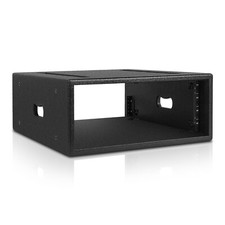 Sound Town 4U PA/DJ Rack/Road Case w/ Polyurea Coating, 19.7" Depth STRCP-4U 