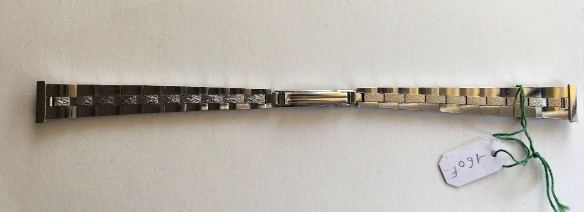 Bracelet De Montre Vintage ZRC – Pour Femme, Largeur 12 Mm, Métal