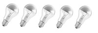5X Osram Special Kopfspiegellampe E27 40W Silber Eek: G (Spektrum A Bis G)