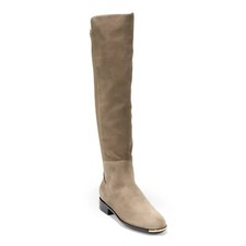 Cole Haan Womens 6 B Gray Walnut Suede Huntington Zip Up Boots NIB YG7