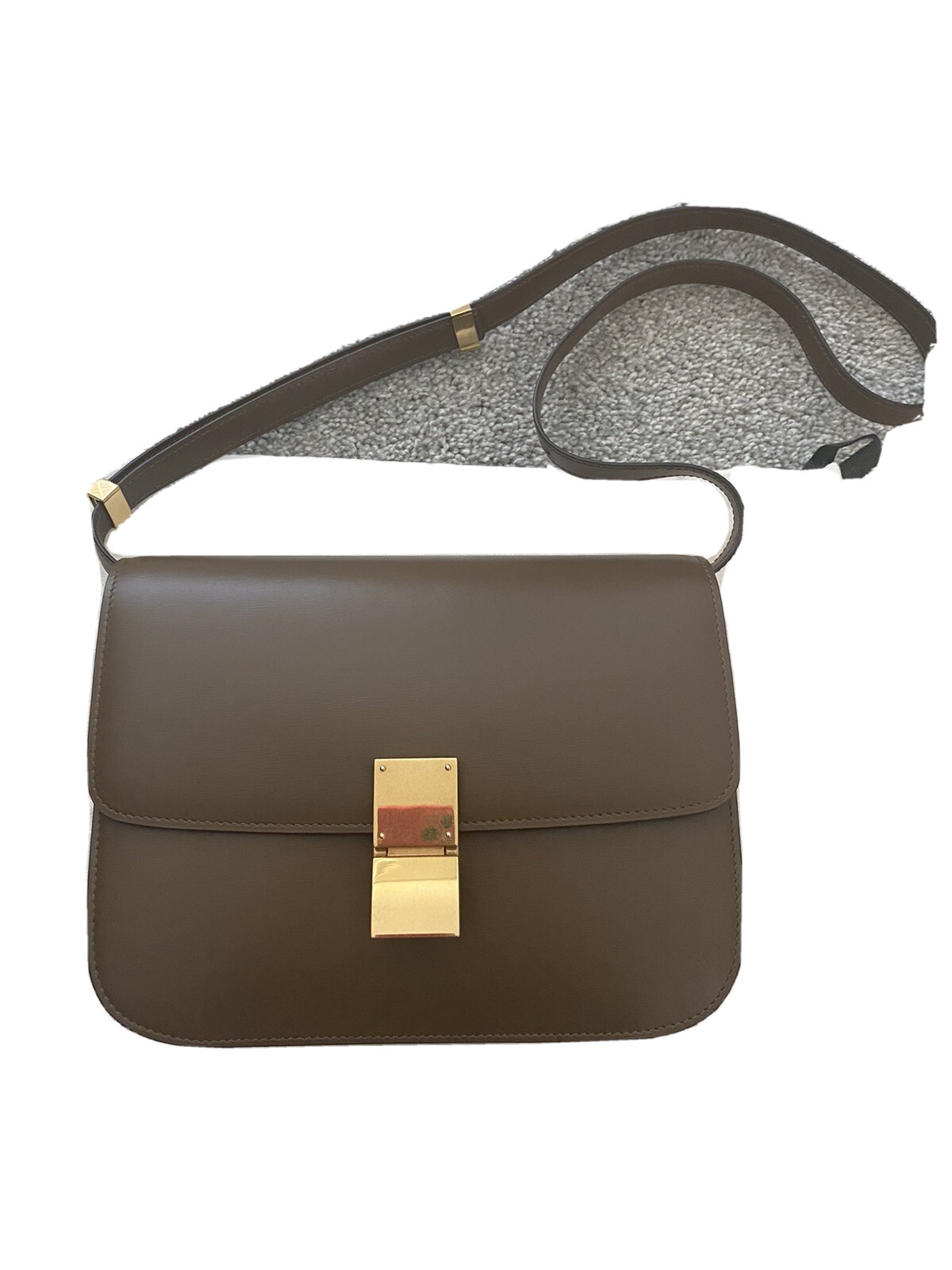 100% Authentic Celine Classic Box Medium Shoulder… - image 1