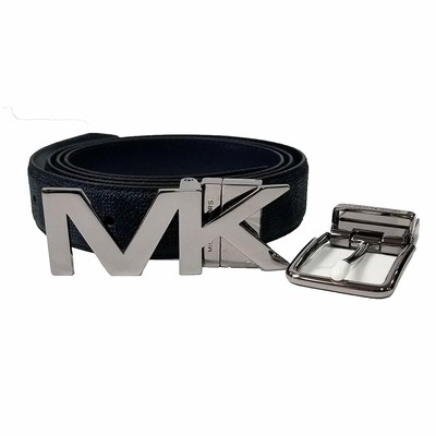 michael kors belt mens blue