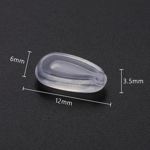 6 Pairs Nose Pads Nosepiece Replacement for Oakley Tincan OO4082 Sunglasses - Foto 2 di 7