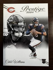 2024 Prestige CALEB WILLIAMS #401 Rookie 1st Pro Uni Chicago Bears SP RC🏈🏈