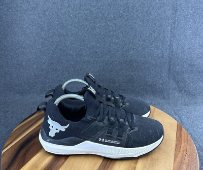 Under Armour Project Rock BSR Athletic Shoe Mens Size 8 3023006-002 Black
