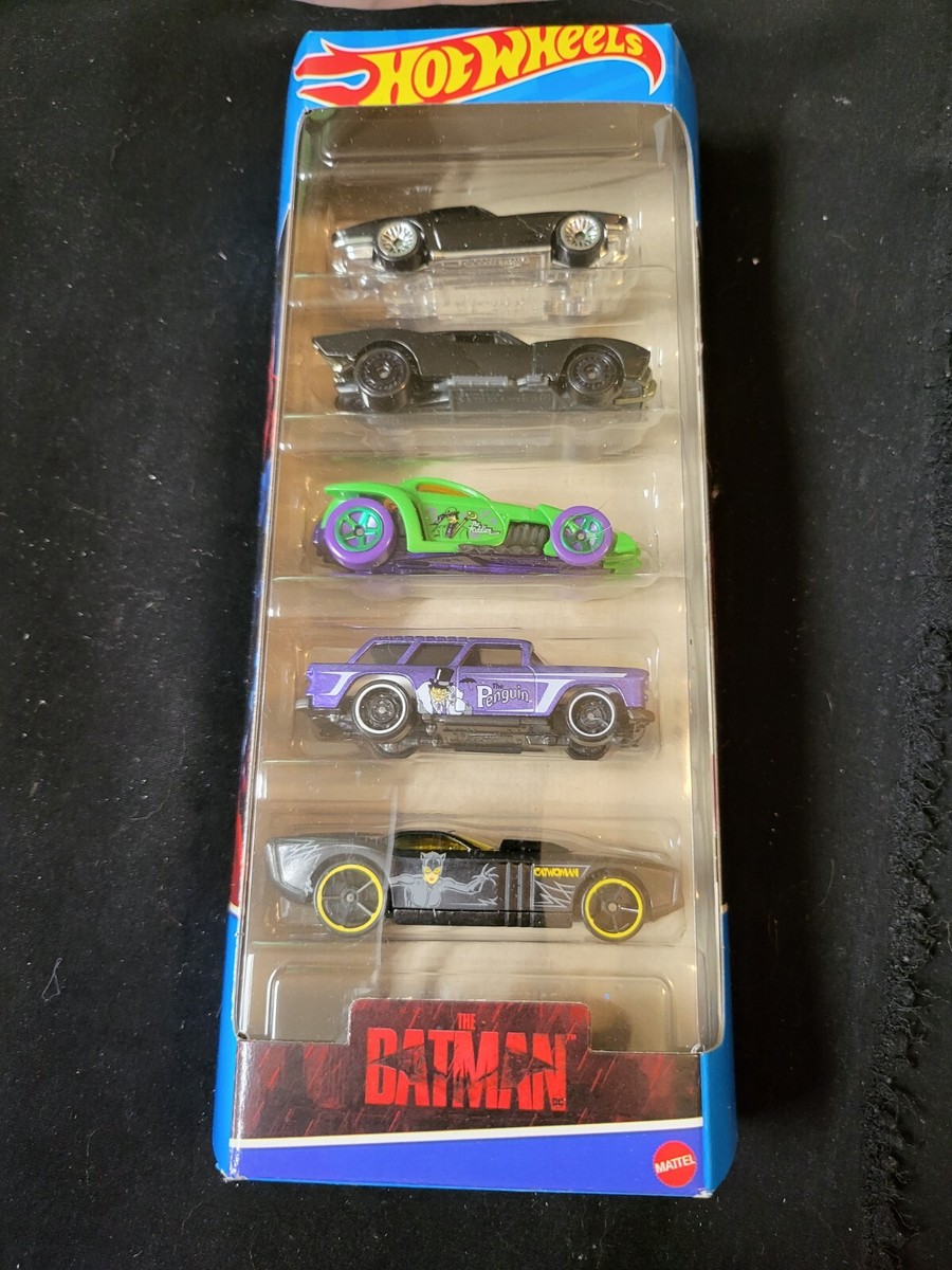 2022 Hot Wheels HW 5Pack THE BATMAN Near Mint RARE HTF