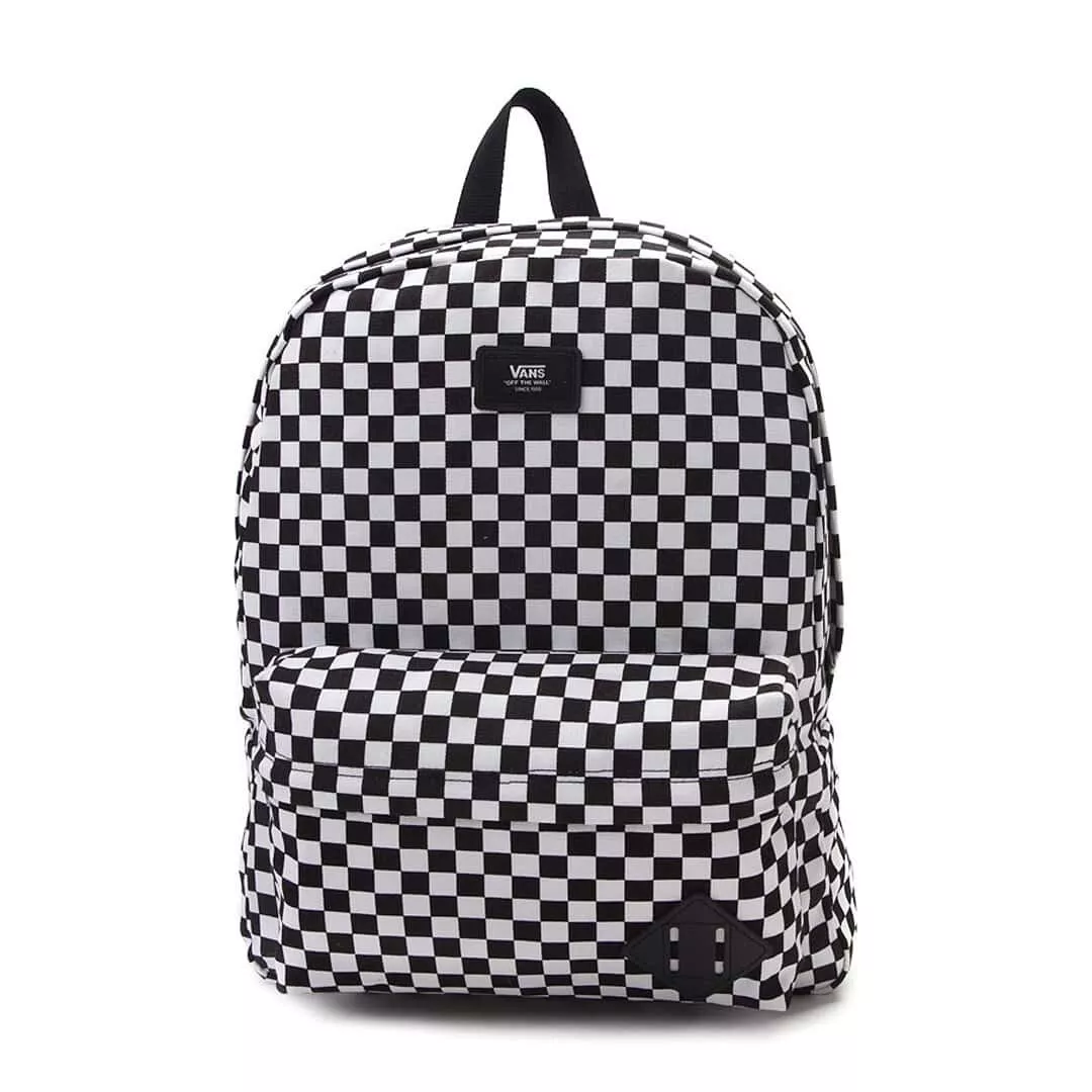 Vans old skool backpack 2024 black and white