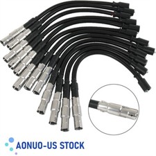 Spark Plug Ignition Wire Set For Mercedes Benz C E-Class ML SLK 320 350 1998-06