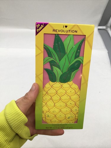 I Heart Revolution Pineapple Palette - Eyeshadow 18 Shades 0.77 oz Sealed & NEW - Picture 4 of 4