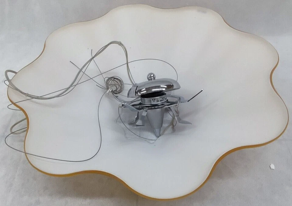 F. Fabbian Illuminazione Rara Vesta Sospensione Lampada a Sospensione 48cm Vintage - Immagine 4 di 4