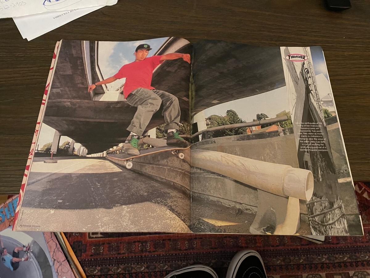 Thrasher magazine 1992 January スケートボード Thrasher Magazine - January 1992