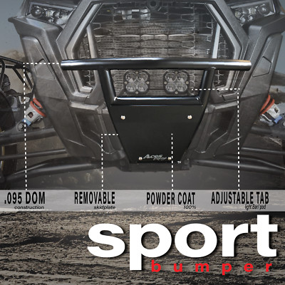 2014-2023 Polaris RZR XP XP4 1000 Black Front Bumper