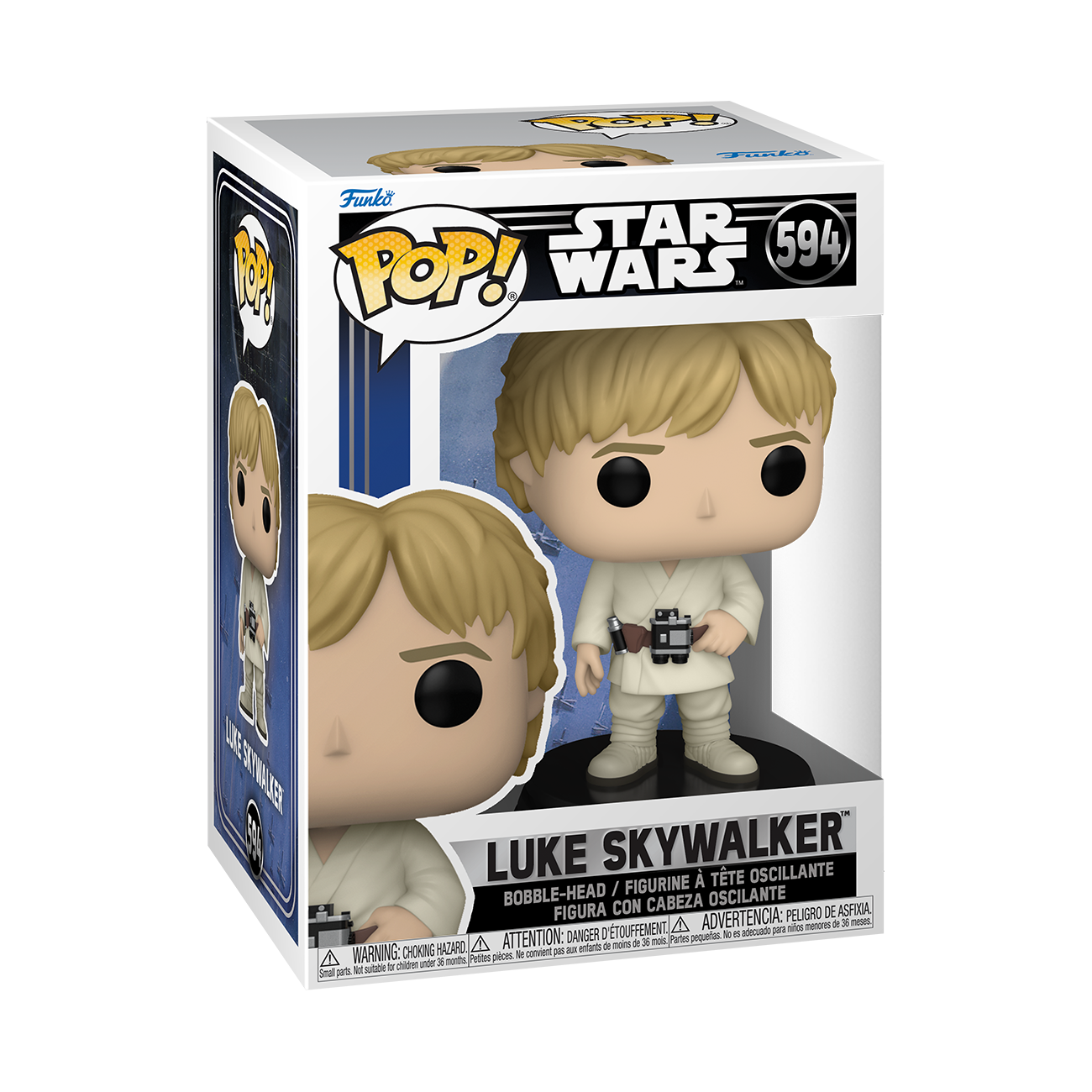 7024787 Merchandising Star Wars: Funko Pop! - Luke (Vinyl Figure 594)