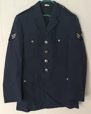 Millitary jacket navy blue (Air Force dress uniform) 39L