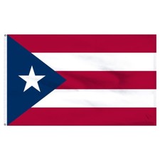 3x5 Puerto Rico Polyester Flag Premium Banner Grommets FAST USA SHIPPING