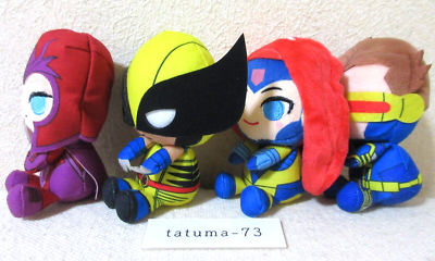 MARVEL & you mascot Mini Plush Magneto Wolverine Cyclops Jean Grey