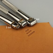 Stainless Steel leather craft Geometric Stamp Tool