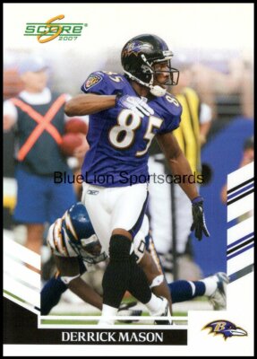  2007 Score Glossy #178 Derrick Mason