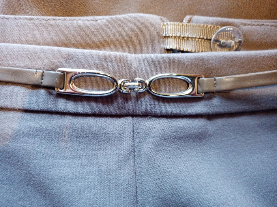 CANDA, Rock, braun, Gr. 52, leicht schwingend, Zierschnalle, NEU! - Bild 3 von 4